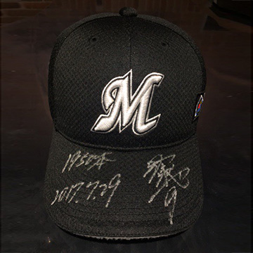 福浦選手キャップ