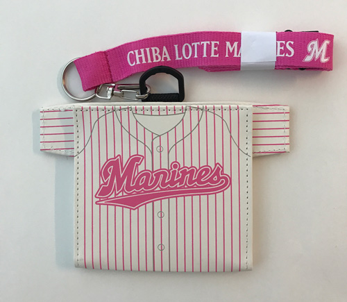 ユニフォーム型パスケース(ピンク)