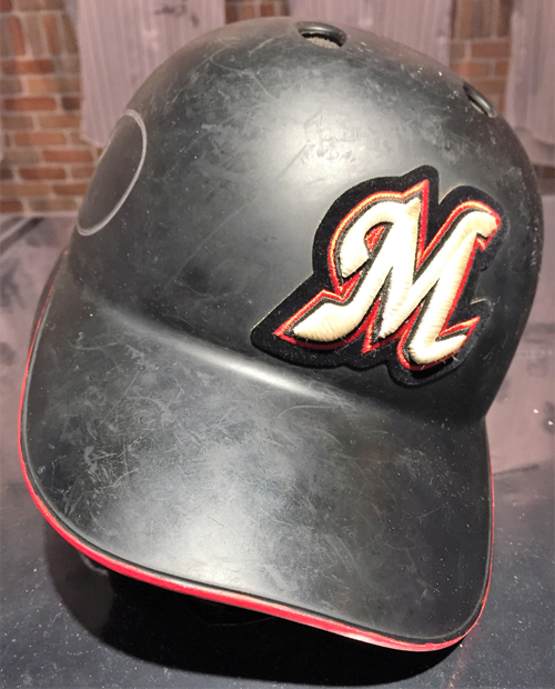 平沢選手ヘルメット