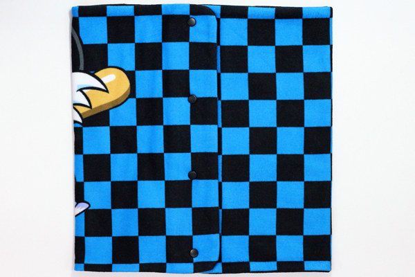 フリースネックウォーマー背面