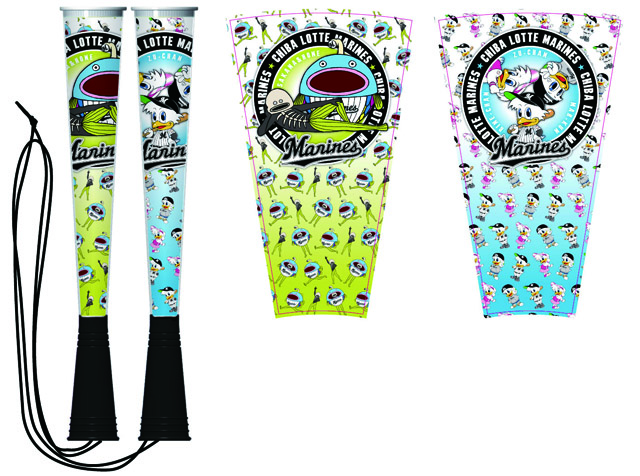 キャラクタースティックメガホン