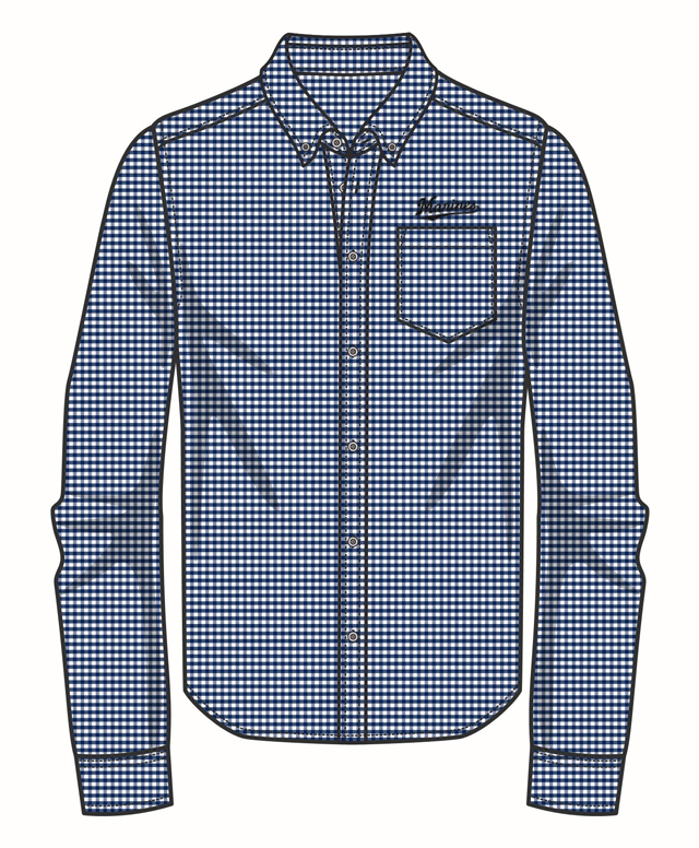 ギンガムチェックシャツ