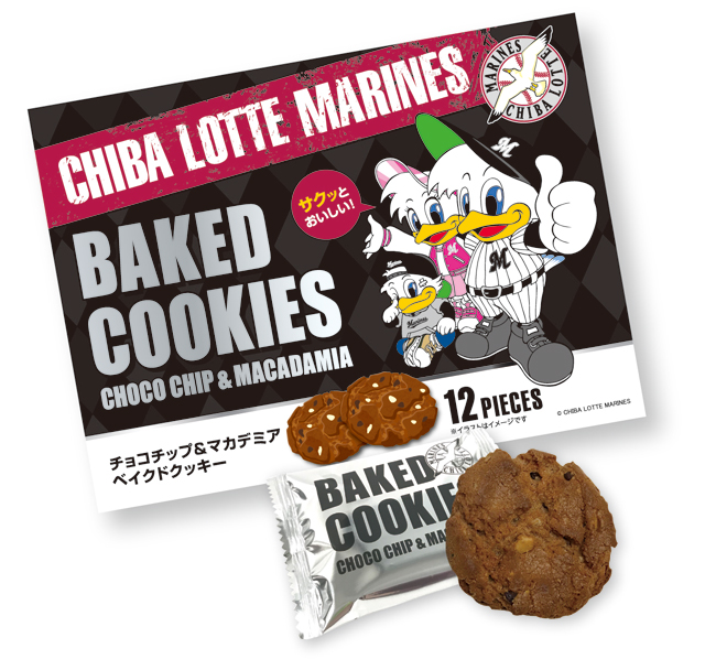 千葉ロッテマリーンズ ベイクドクッキー