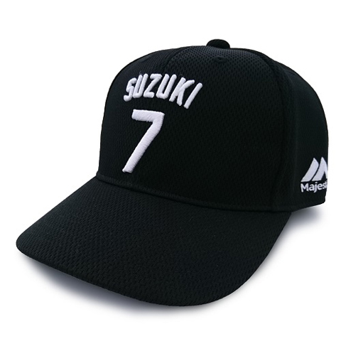 ネーム&ナンバーキャップ