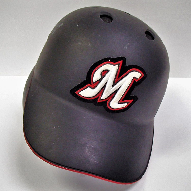 #9福浦 ビジターヘルメット(2016年)