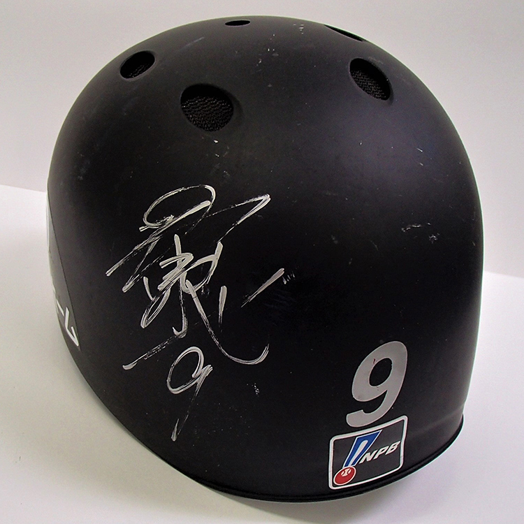 #9福浦 ビジターヘルメット(2016年)