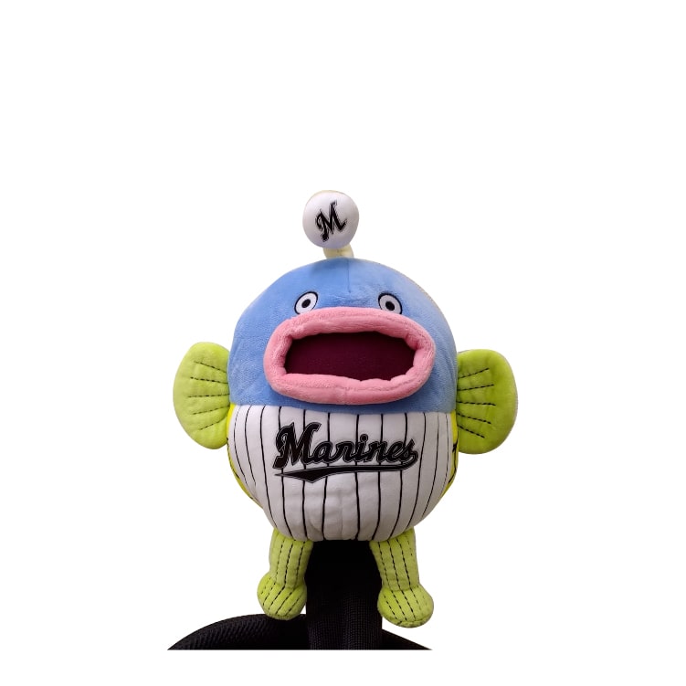 マー君 謎の魚 ヘッドカバー 千葉ロッテマリーンズ