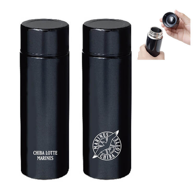 ステンレスミニボトルBK