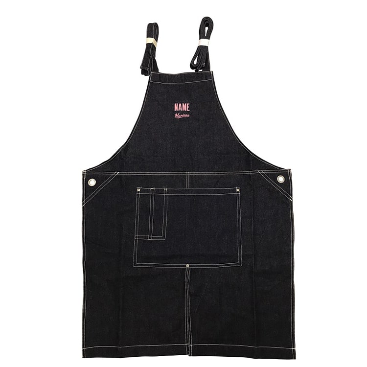 クロスエプロンインディゴ