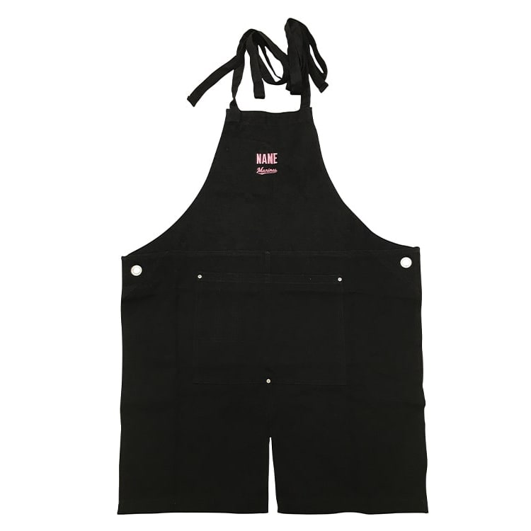 クロスエプロンブラック