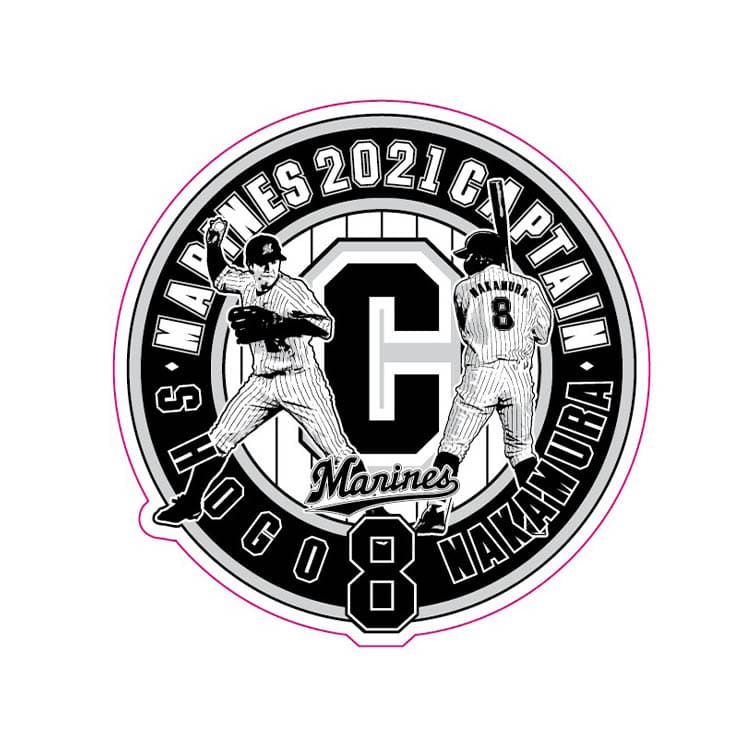 CAPTAIN NAKAMURA ステッカー