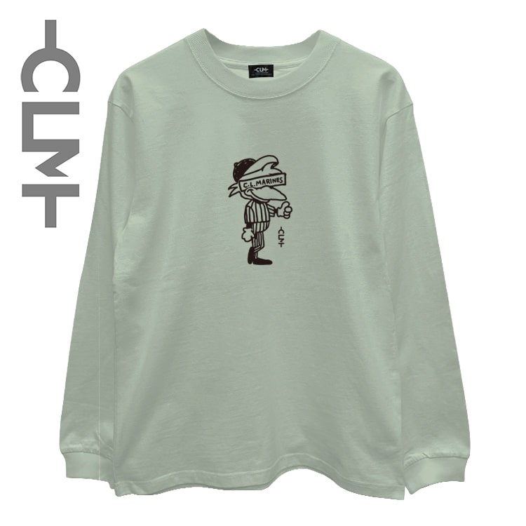 マーくんイラスト 長袖Tシャツ