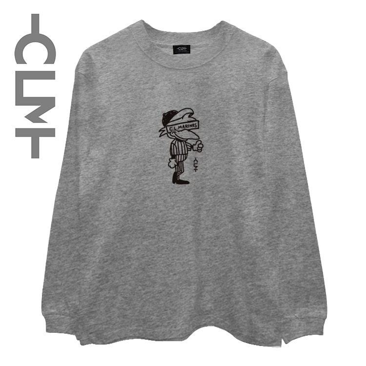 マーくんイラスト 長袖Tシャツ