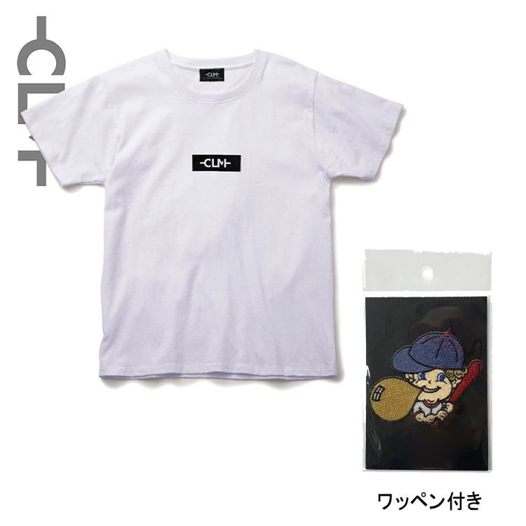 ワッペン付き BOXロゴPt Tシャツ