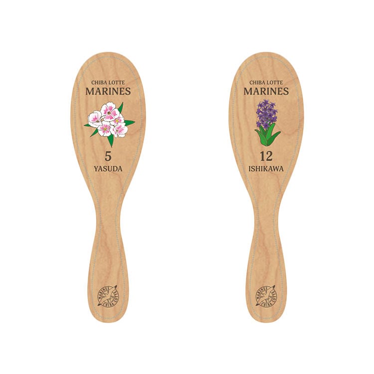 ウッドヘアブラシ