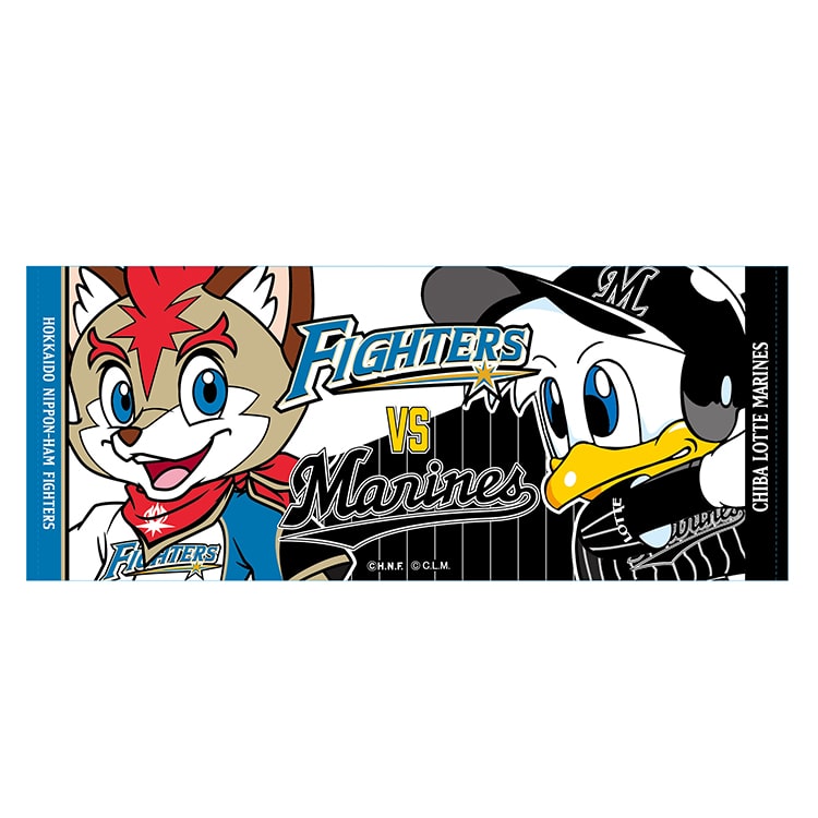 ビジター限定フェイスタオル