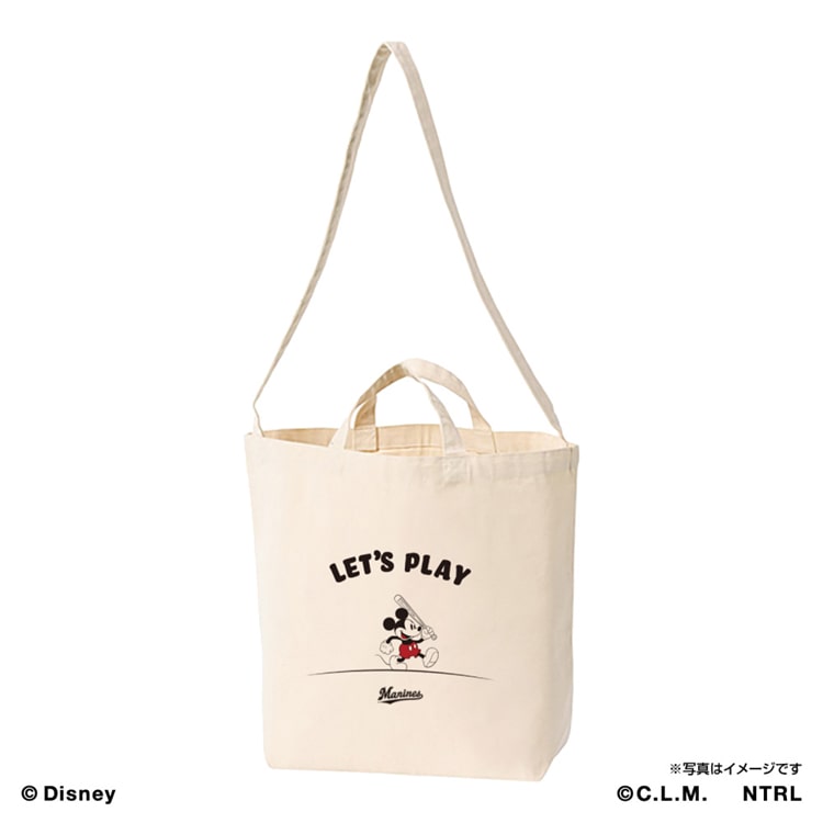 ミッキーマウス(LET'S PLAY) ショルダートート