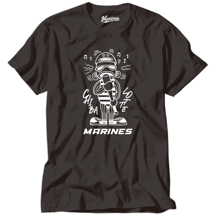 マリーンズ フェス風Tシャツ(謎の魚)