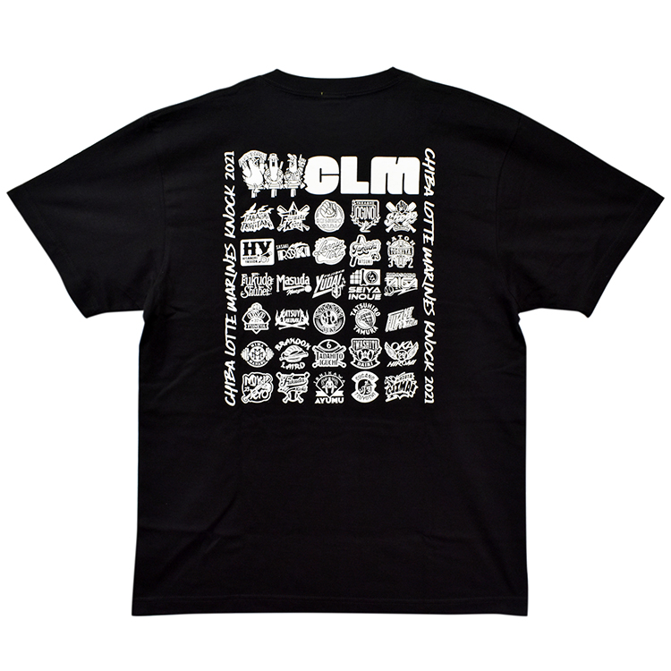 選手ロゴタイポTee ブラック