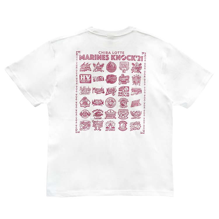 選手ロゴペイズリーTee ホワイト