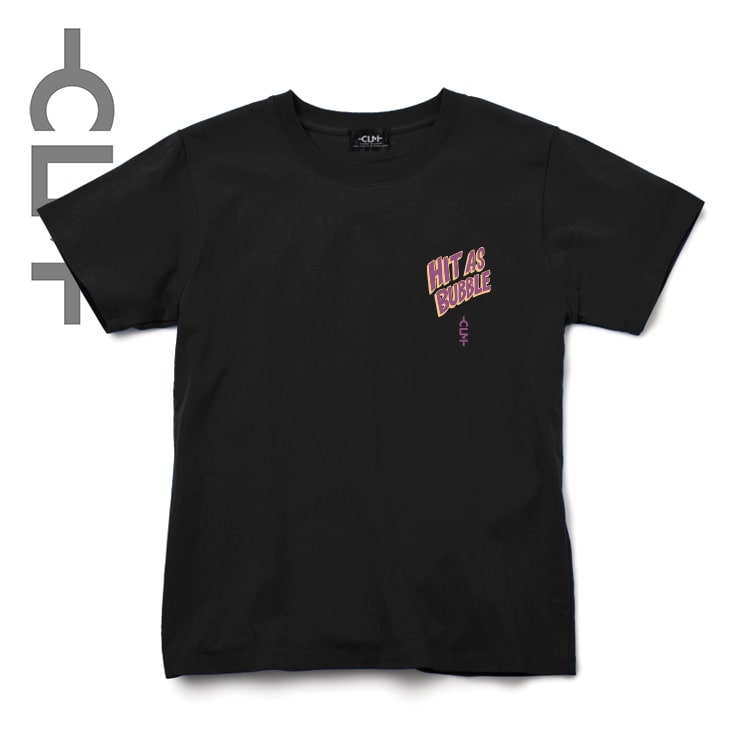 HIT AS BUBBLEイラストTシャツ