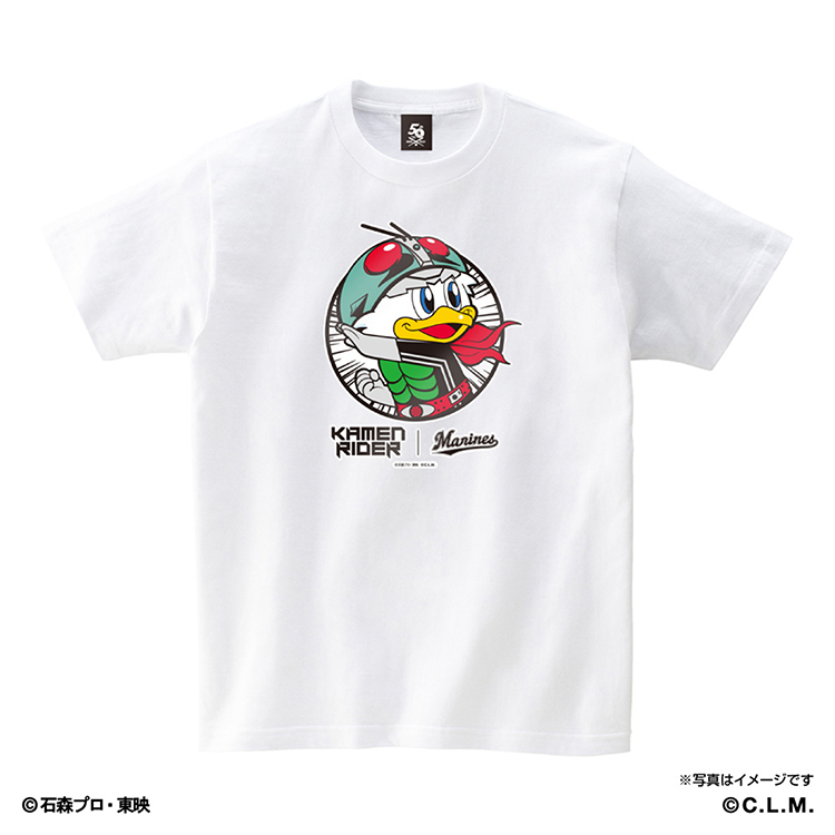 仮面ライダー×マリーンズ Tシャツ