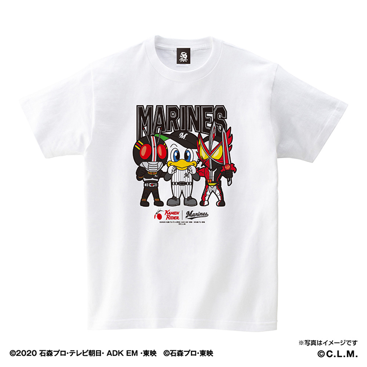 仮面ライダー×マリーンズ Tシャツ