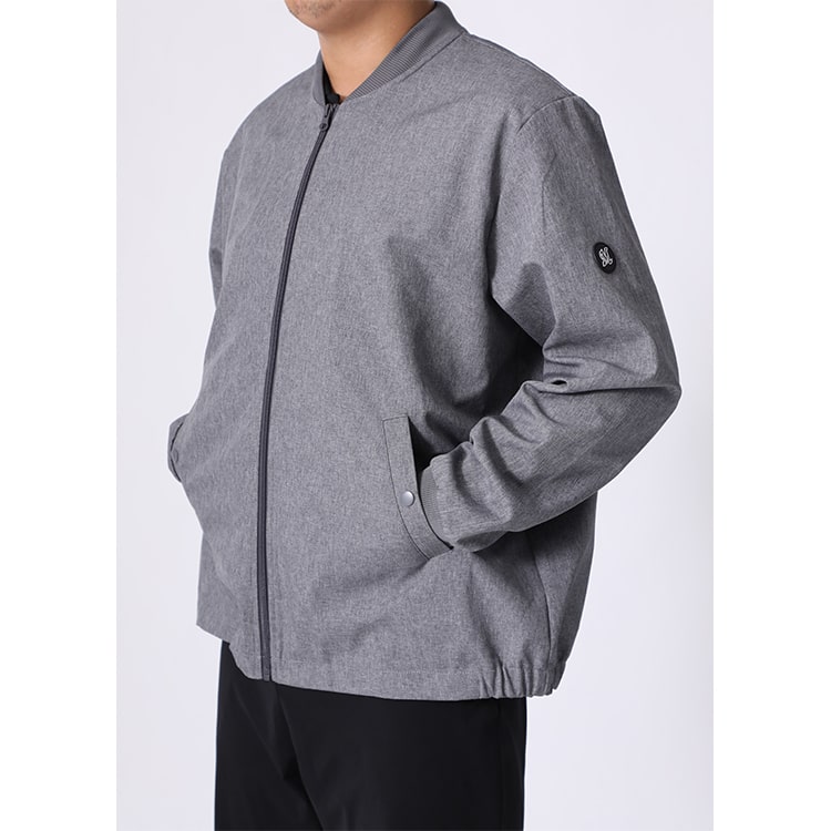 裏メッシュボンディング リブジャケット