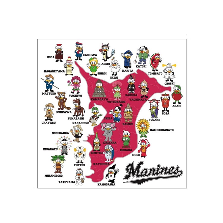 ホームタウンMAP ステッカー