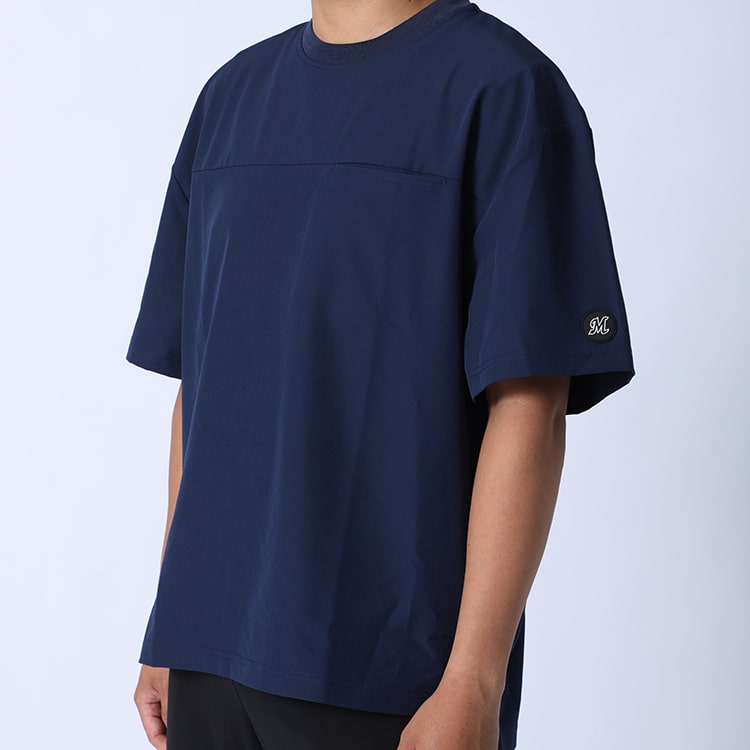ポケット付きストレッチ BIG Tシャツ