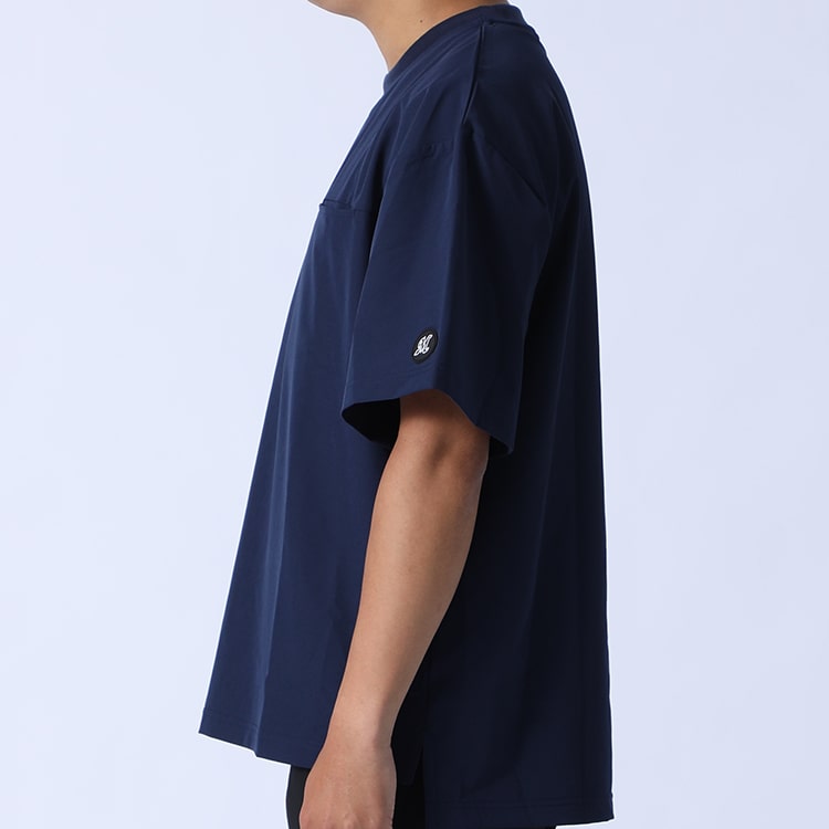 ポケット付きストレッチ BIG Tシャツ