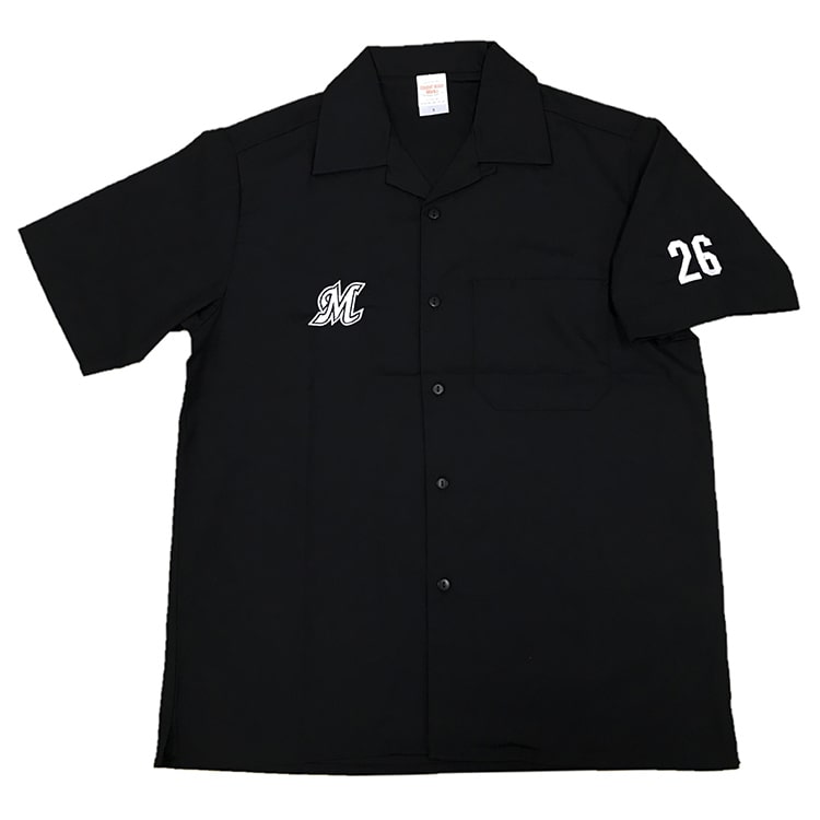 オープンカラーシャツ