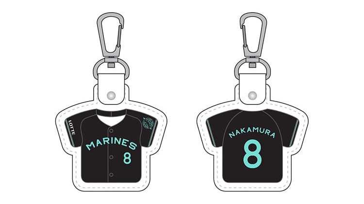 本革製ユニホームキーホルダー