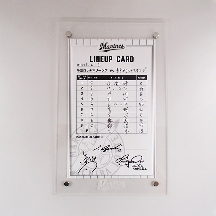 [ヒーロー]#6井口監督/#18二木/#54レアード(2021.6.8)