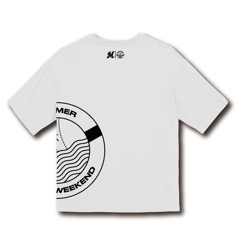 BSW　サークルロゴビッグTシャツ(サイドプリント)