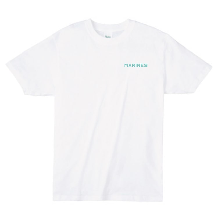 BSW MARINES刺繍Tシャツ ホワイト