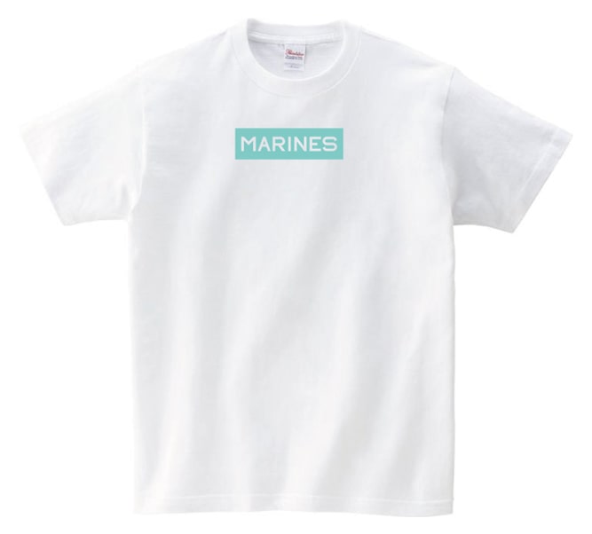 BSW マリーンズBOX Tシャツ ホワイト