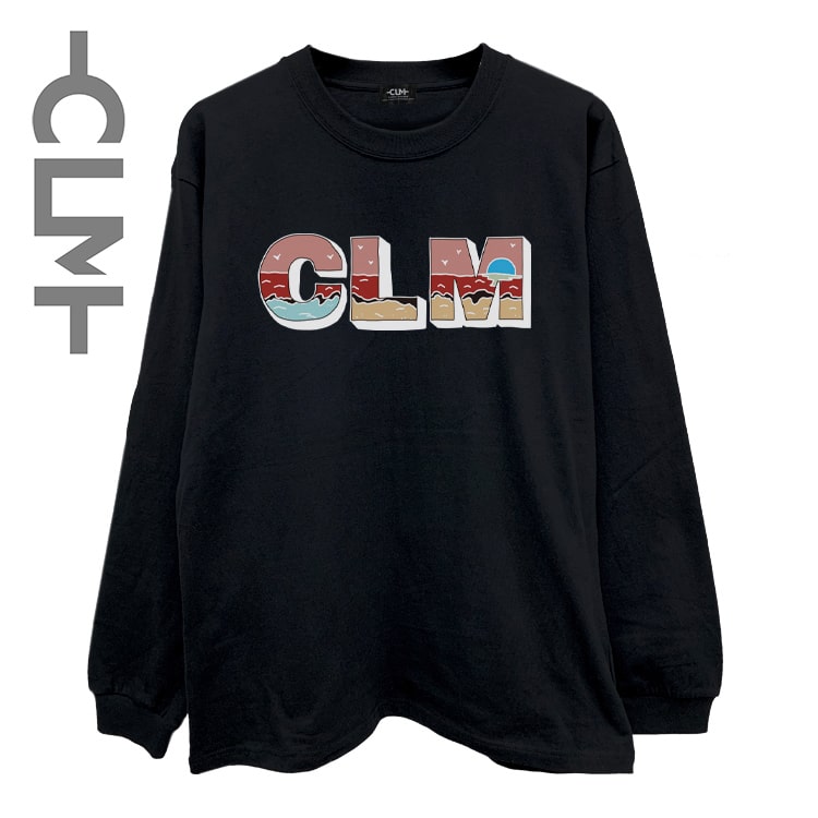 CLMロゴ長袖Tシャツ