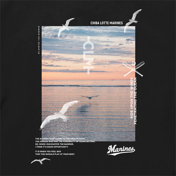 SUN SETフォト 長袖Tシャツ