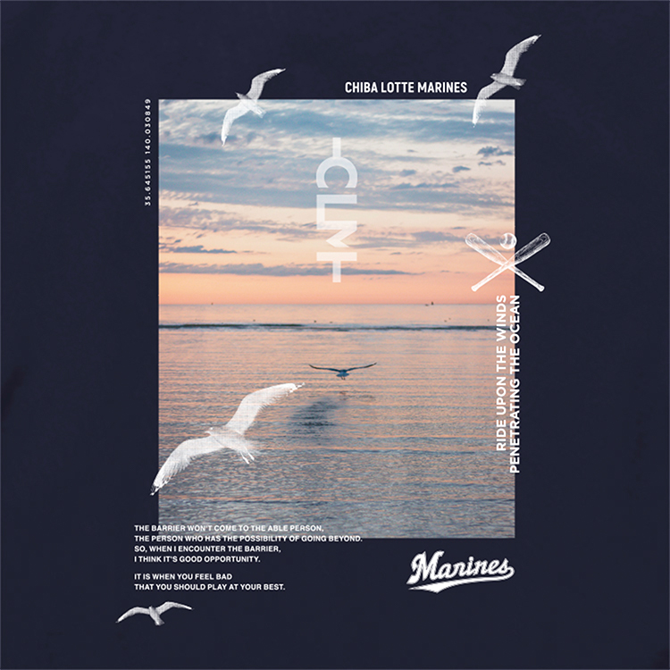 SUN SETフォト 長袖Tシャツ