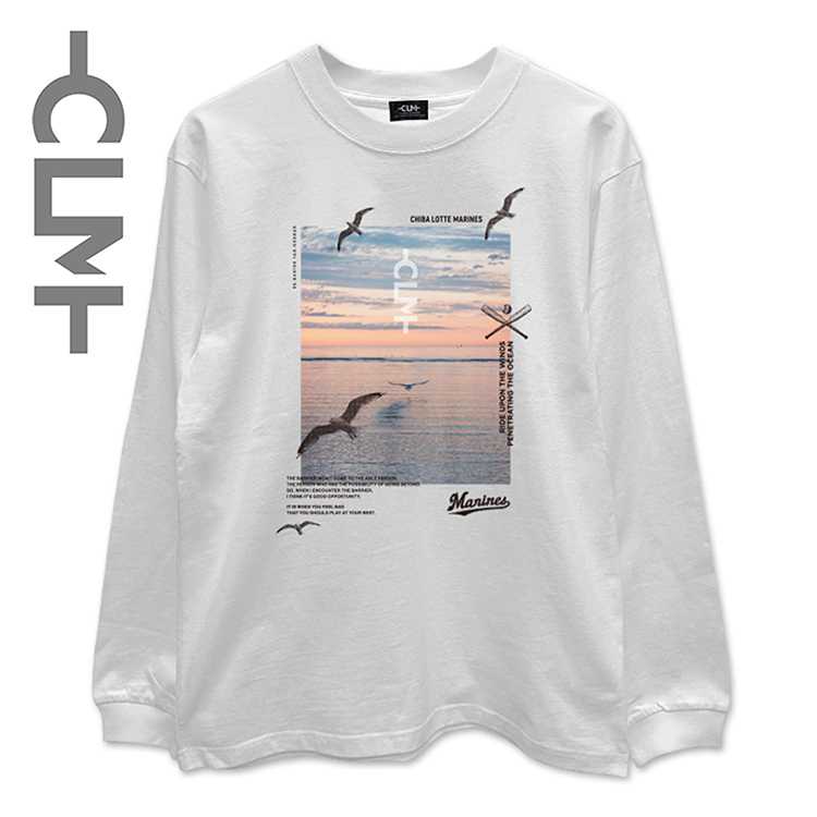 SUN SETフォト 長袖Tシャツ