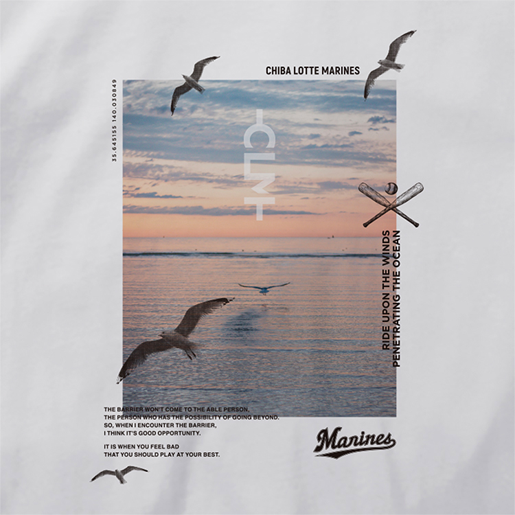 SUN SETフォト 長袖Tシャツ