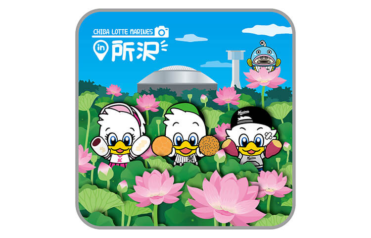 ビジターご当地MARINES ミニタオル(所沢)