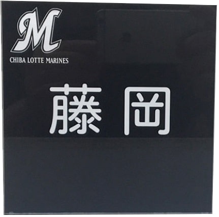 ダブルアクリル表札(正方形)