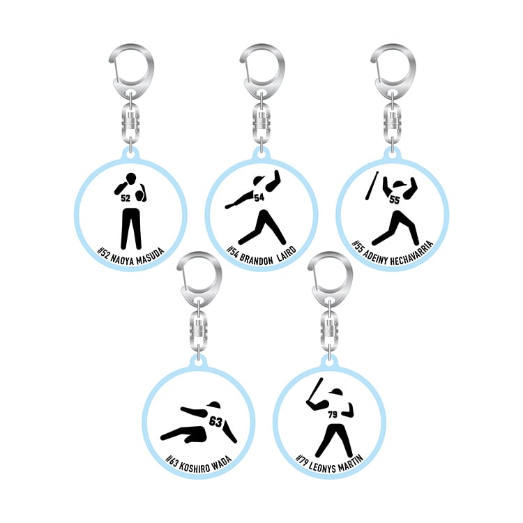 マリーンズピクトグラム シークレットアクリルキーホルダー 全11種