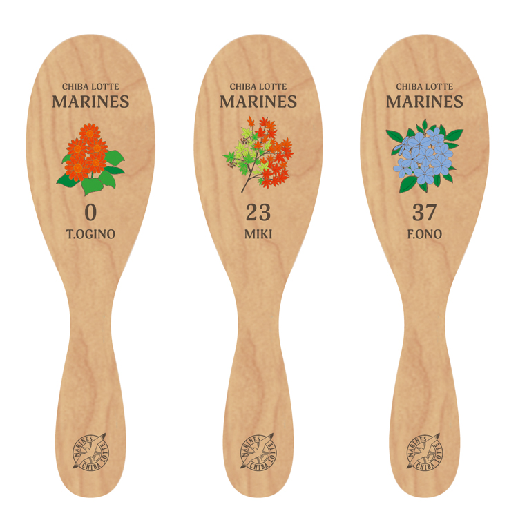 ウッドヘアブラシ