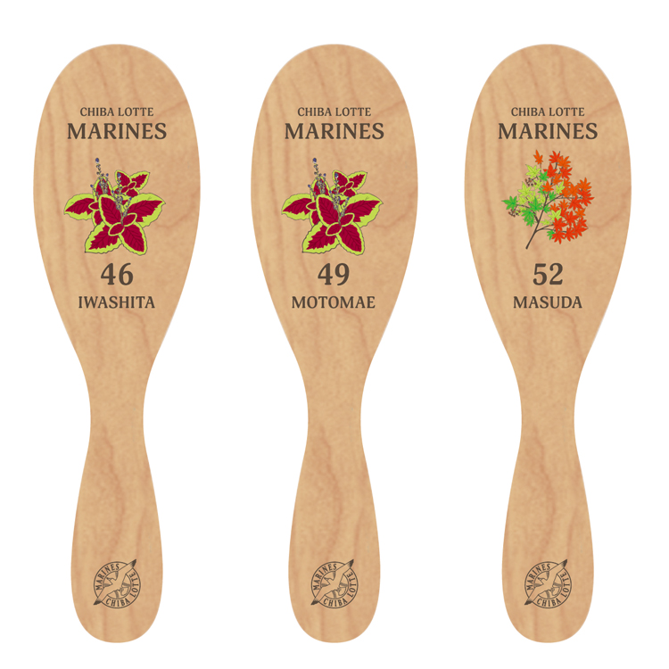 ウッドヘアブラシ