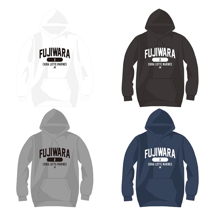 全選手対応カレッジロゴデザインパーカー