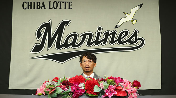 11/3(水・祝)鳥谷選手 引退会見 - 千葉ロッテマリーンズ