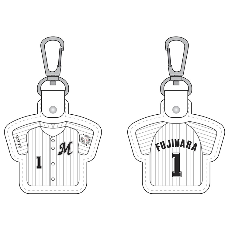 本革製ユニホーム型キーホルダー